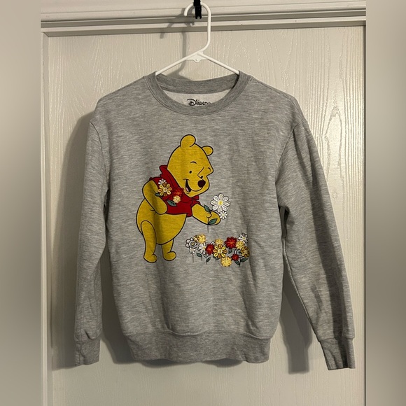 Disney Tops - Disney | Gray Winnie the Pooh Women’s Sweater | Size XS